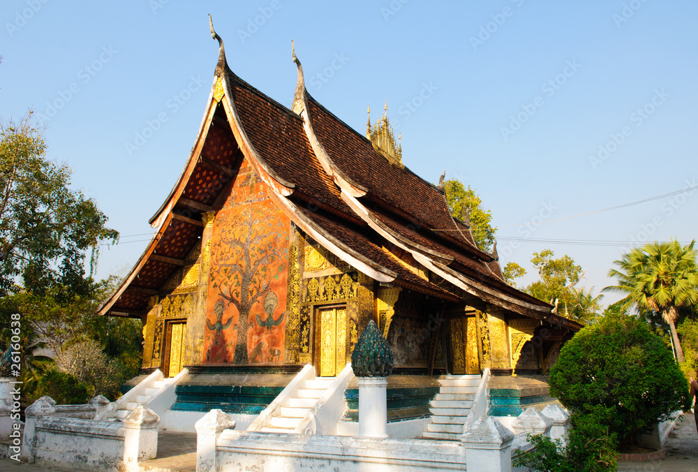 Wat Xieng thong temple,Luang Pra bang, Laos Wat Xieng thong temple,Luang Pra bang, Laos
