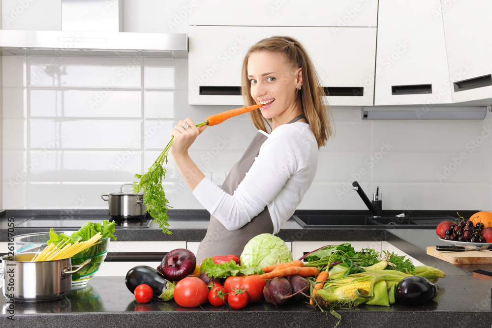 Woman cooking Woman cooking