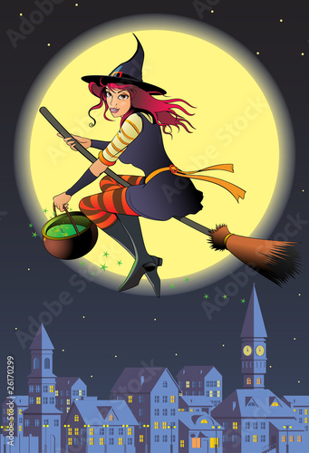 Halloween witch