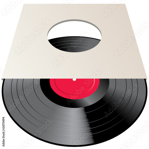 blank lp cover