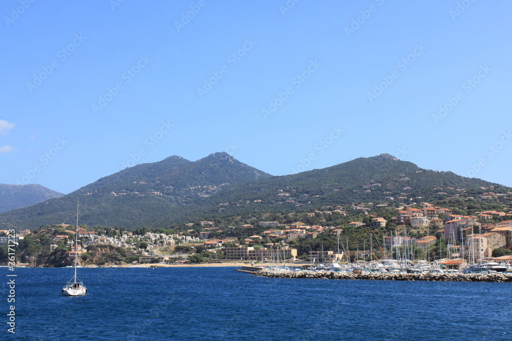 Port de Propriano en Corse