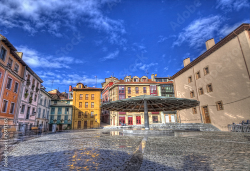 Plaza del paraguas en Oviedo. photo