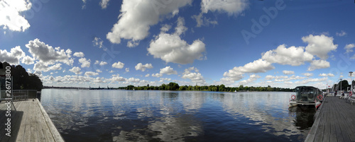 Hamburg, Außenalster photo