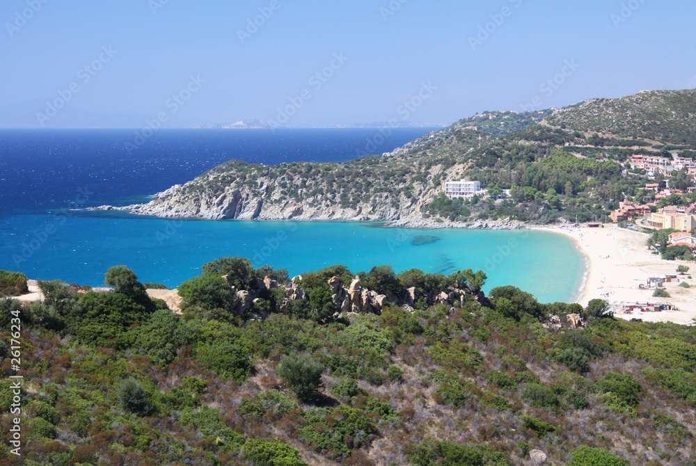 beach near Villasimius, Sardinia