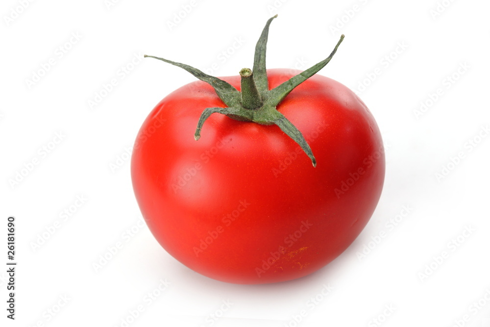 The fresh red tomato The fresh red tomato
