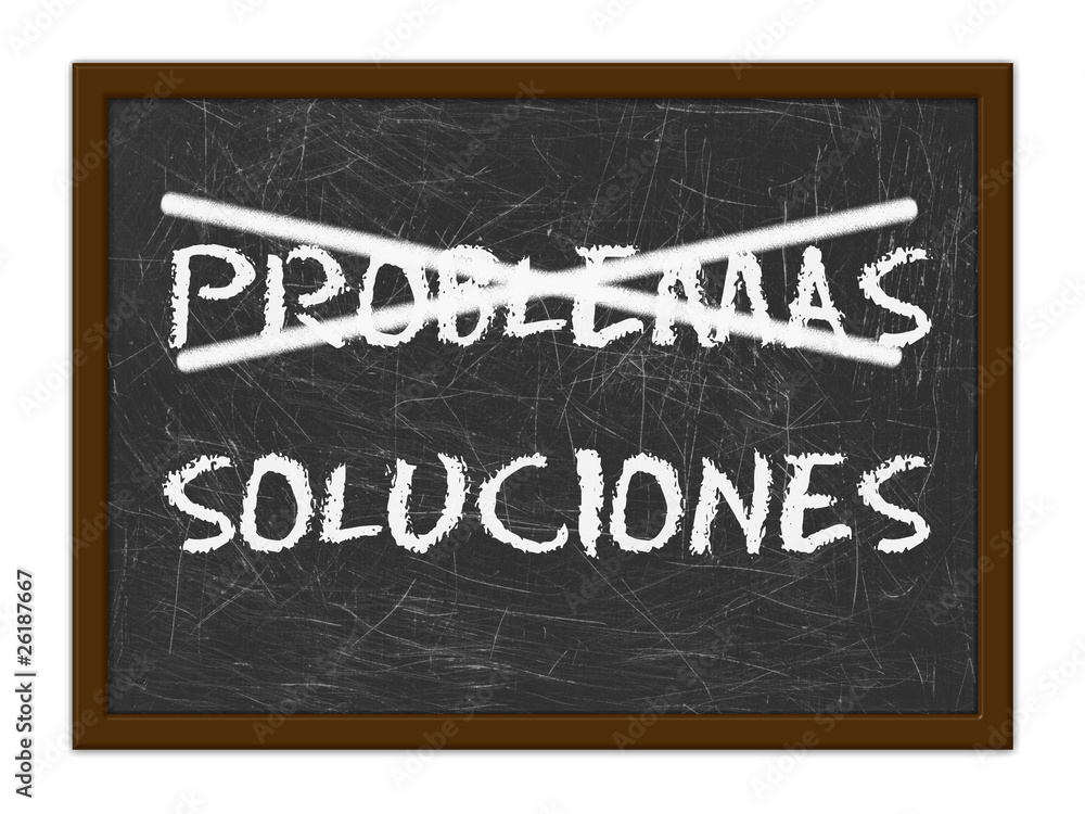 Fototapeta premium SOLUCIONES