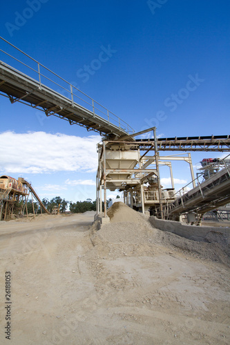 usine de concassage en carriere