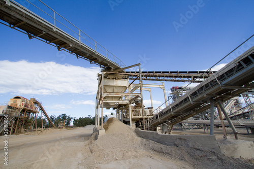 usine de concassage en carriere