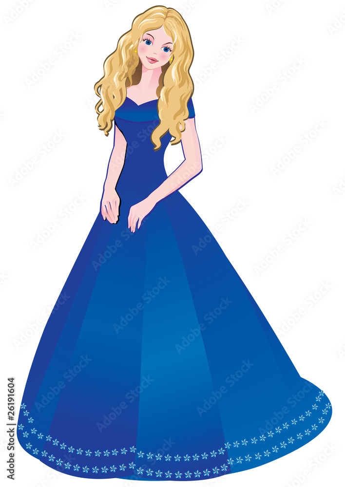 Beautiful girl. Vector art-illustration on a white background. Beautiful girl. Vector art-illustration on a white background.