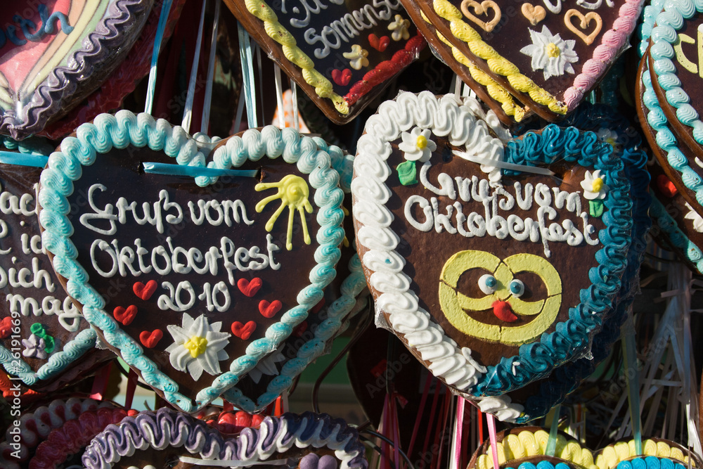 Fototapeta premium Lebkuchenherz