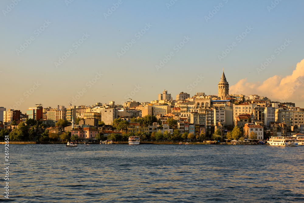 Stadtansicht Istanbul - Galata