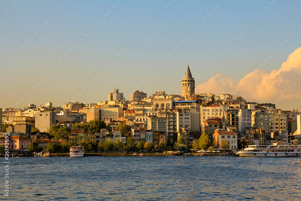 Stadtansicht Istanbul - Galata