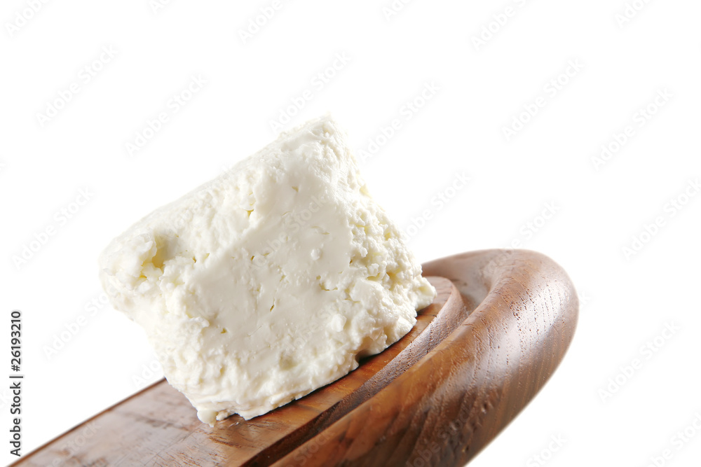 light cheese on plate light cheese on plate
