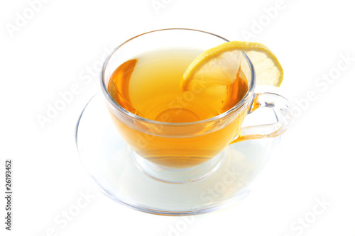 transparent tea cup