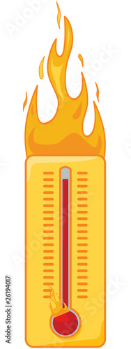 Hot thermometer