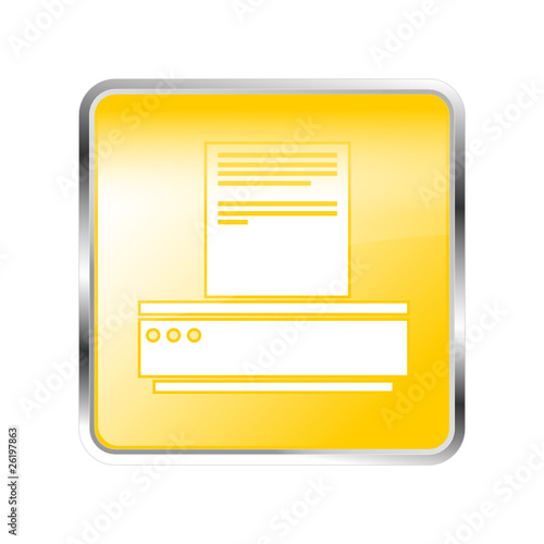 Drucken Button orange