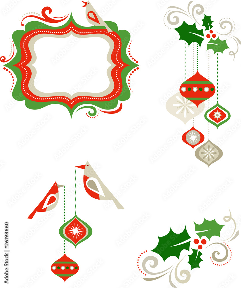 Christmas graphic elements Christmas graphic elements