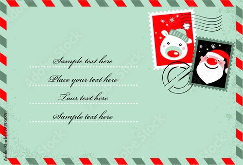 Christmas envelope