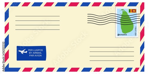 letter to/from Sri Lanka