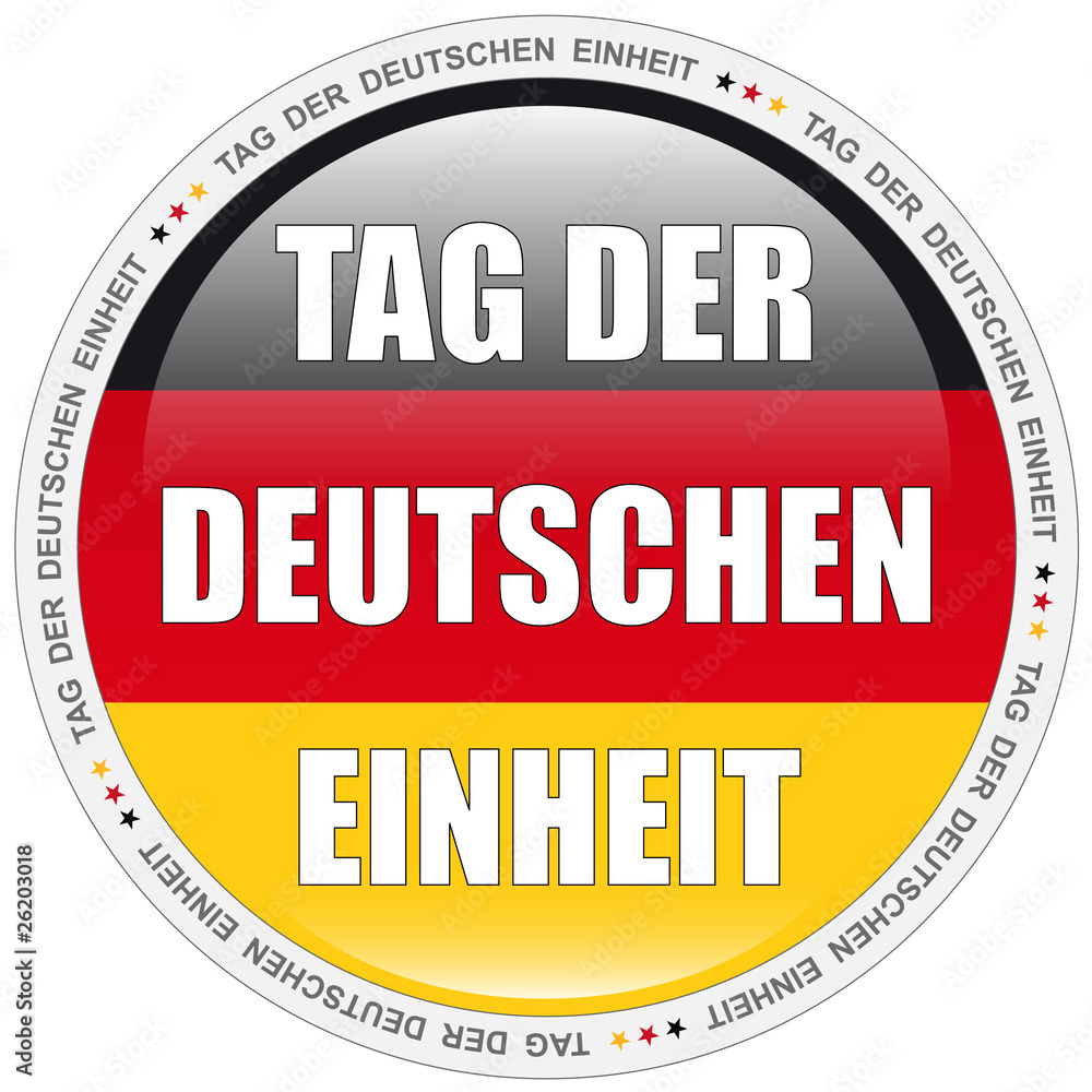 Button - Tag der Deutschen Einheit