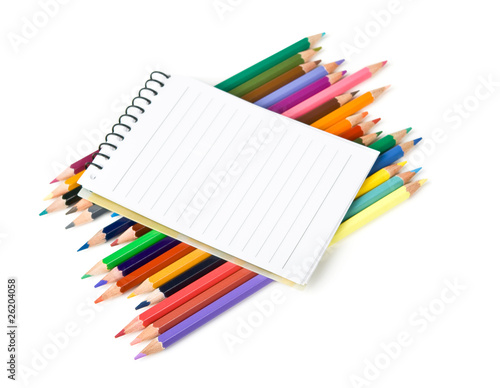 Pencils and clean note pad