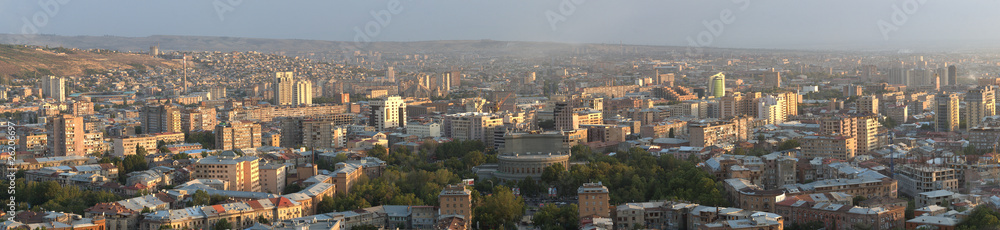Yerevan City Panorama