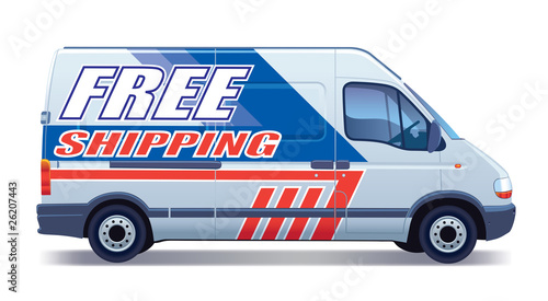 Delivery van