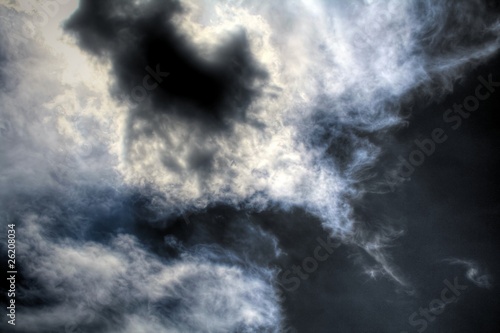 mystische Wolken