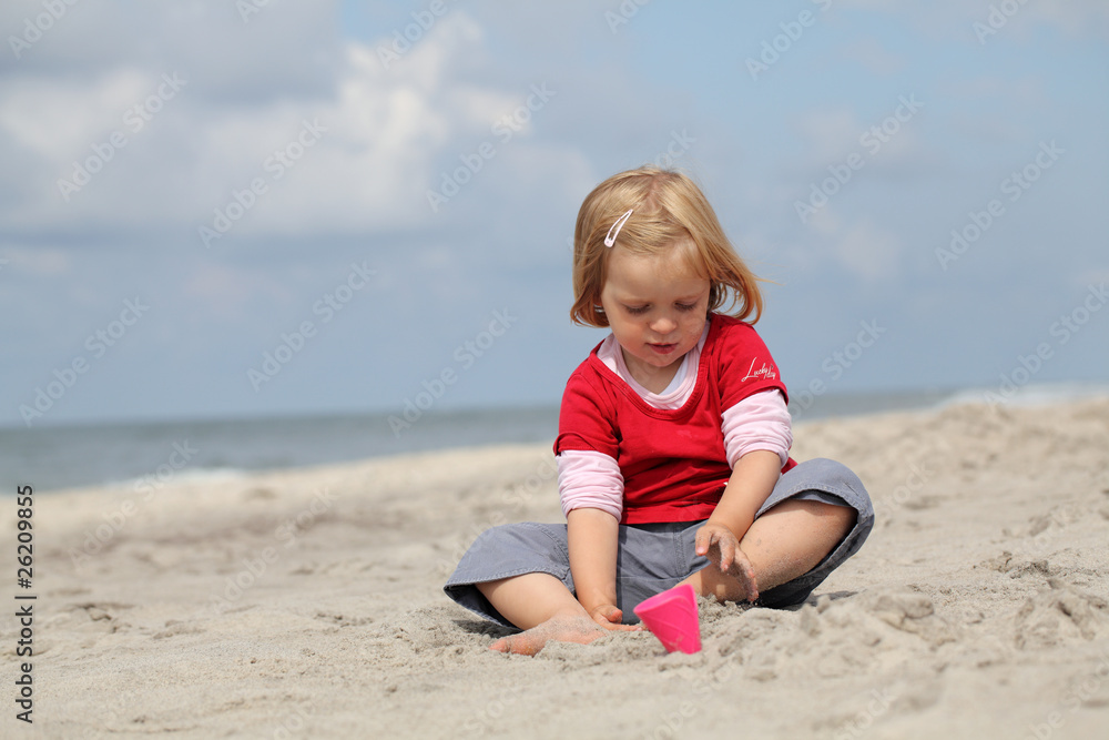 Kind am Strand Kind am Strand