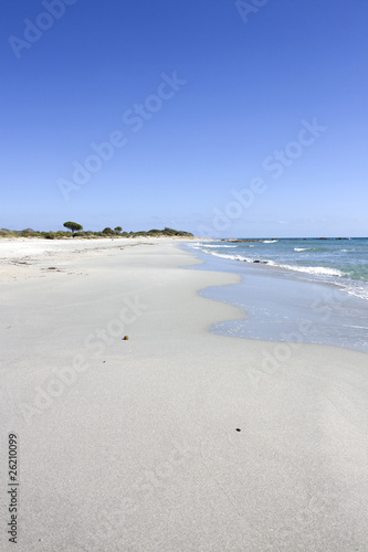 Fototapeta Naklejka Na Ścianę i Meble -  spiaggia sabbia bianca, Sardegna