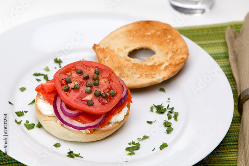 Bagel with Lox photo