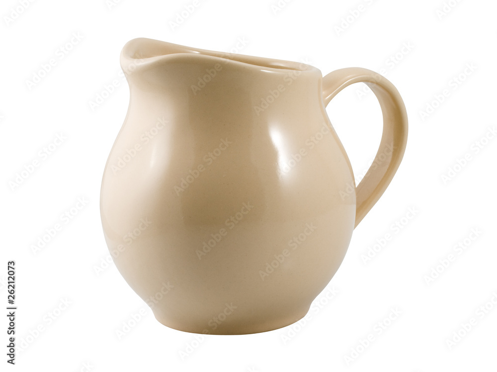 Pitcher ceramics for milk