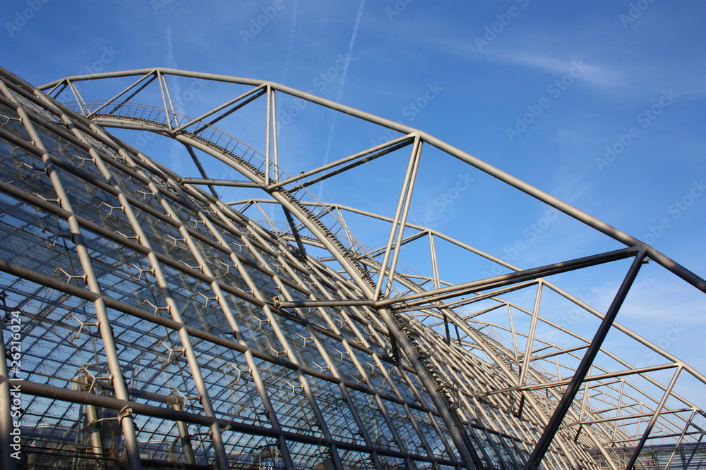 Fototapeta premium detail modernes gebäude