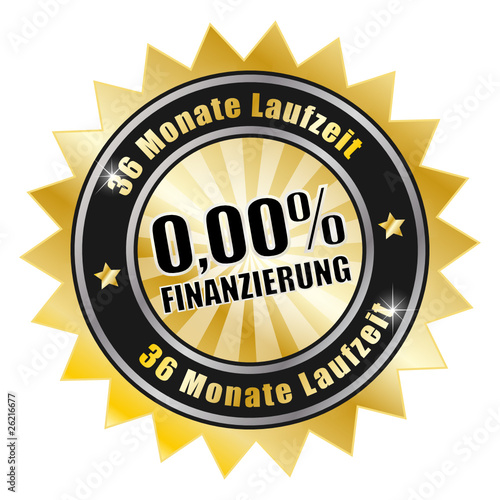 0%-Finanzierung, 36 Monate Laufzeit