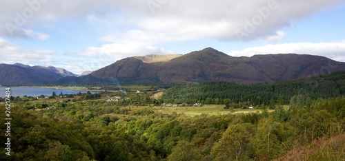 Scottish Highlands and Loch Linnhe
