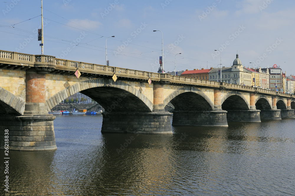 pont palackeo most à Prague
