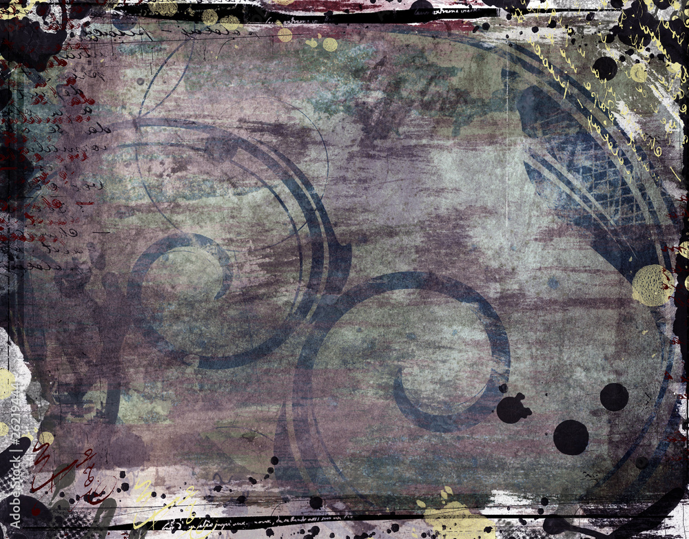 Abstract grunge textured collage Abstract grunge textured collage