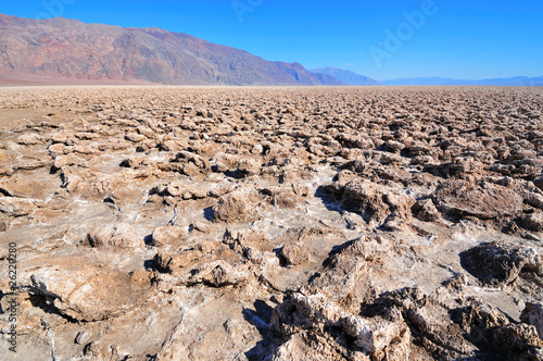 Devil golf course in Death Valley