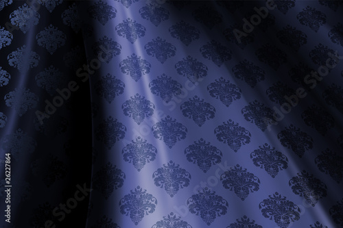 Midnight Blue Wave Wallpaper