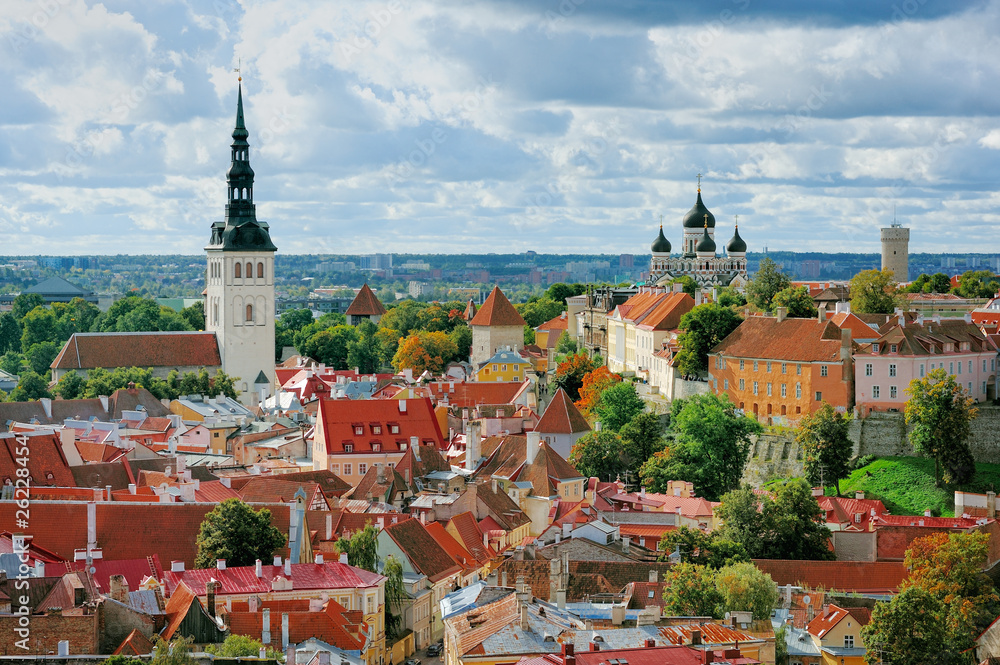 Obraz premium Aerial panorama
