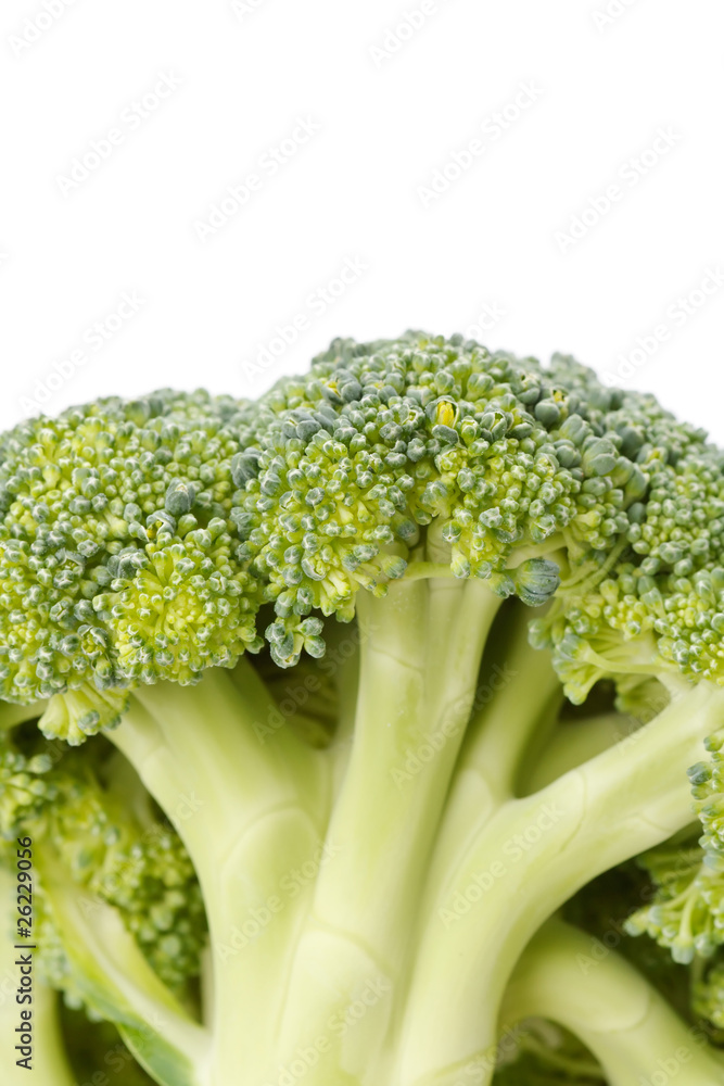 Fresh Raw Green Broccoli Fresh Raw Green Broccoli