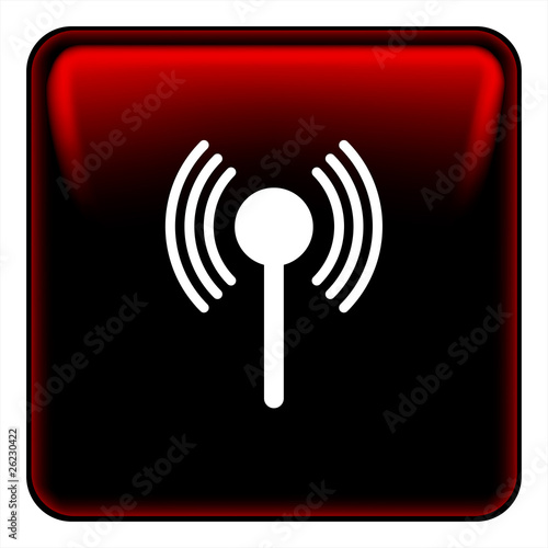 Communications button vector