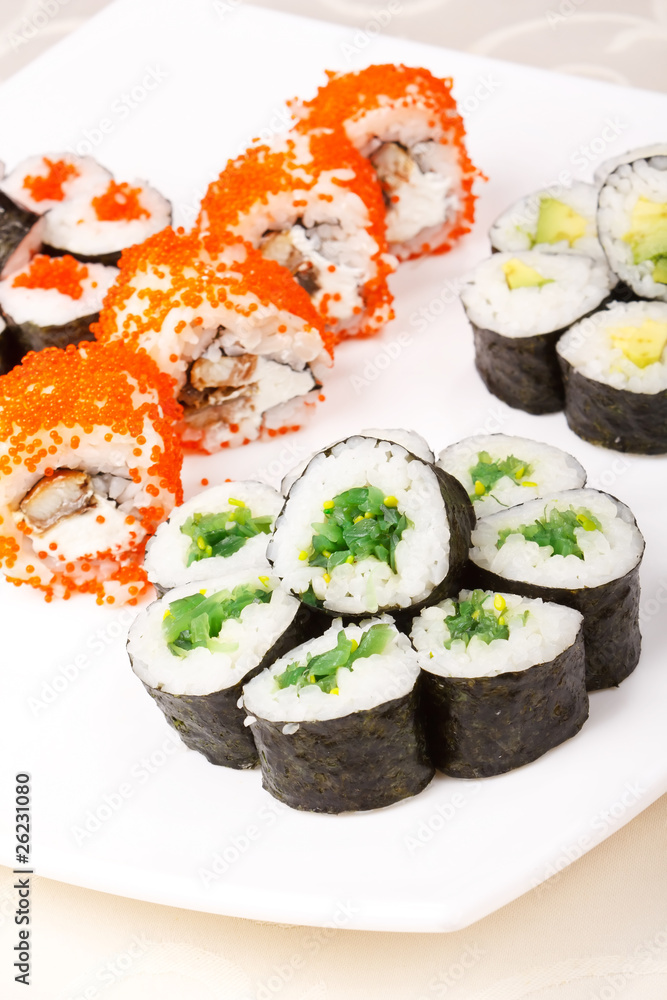 Traditional Japanese food Sushi Traditional Japanese food Sushi