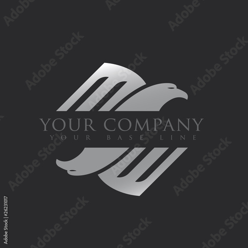 logo entreprise, aigle