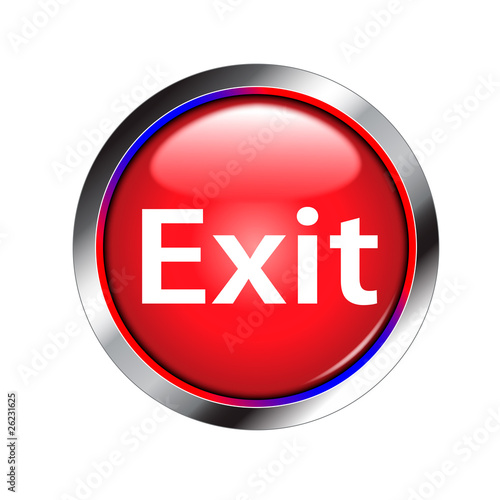 exit shiny red button