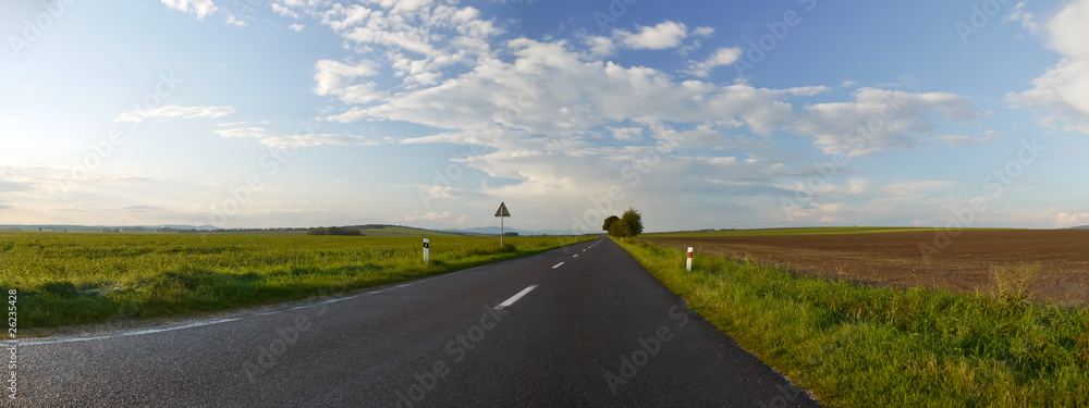Road panorama