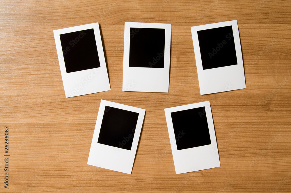 Designer concept - blank photo frames for your photos Designer concept - blank photo frames for your photos