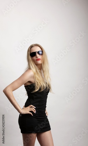 young female beauty with sunglasses © Knut Wiarda