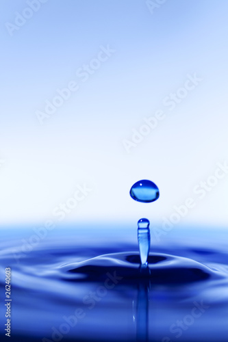 Big water droplet