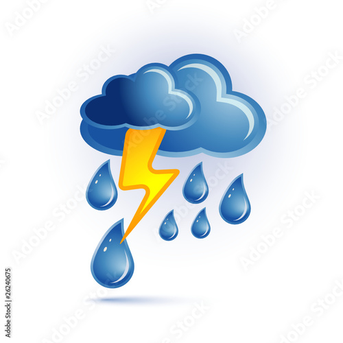 cloud and lightning